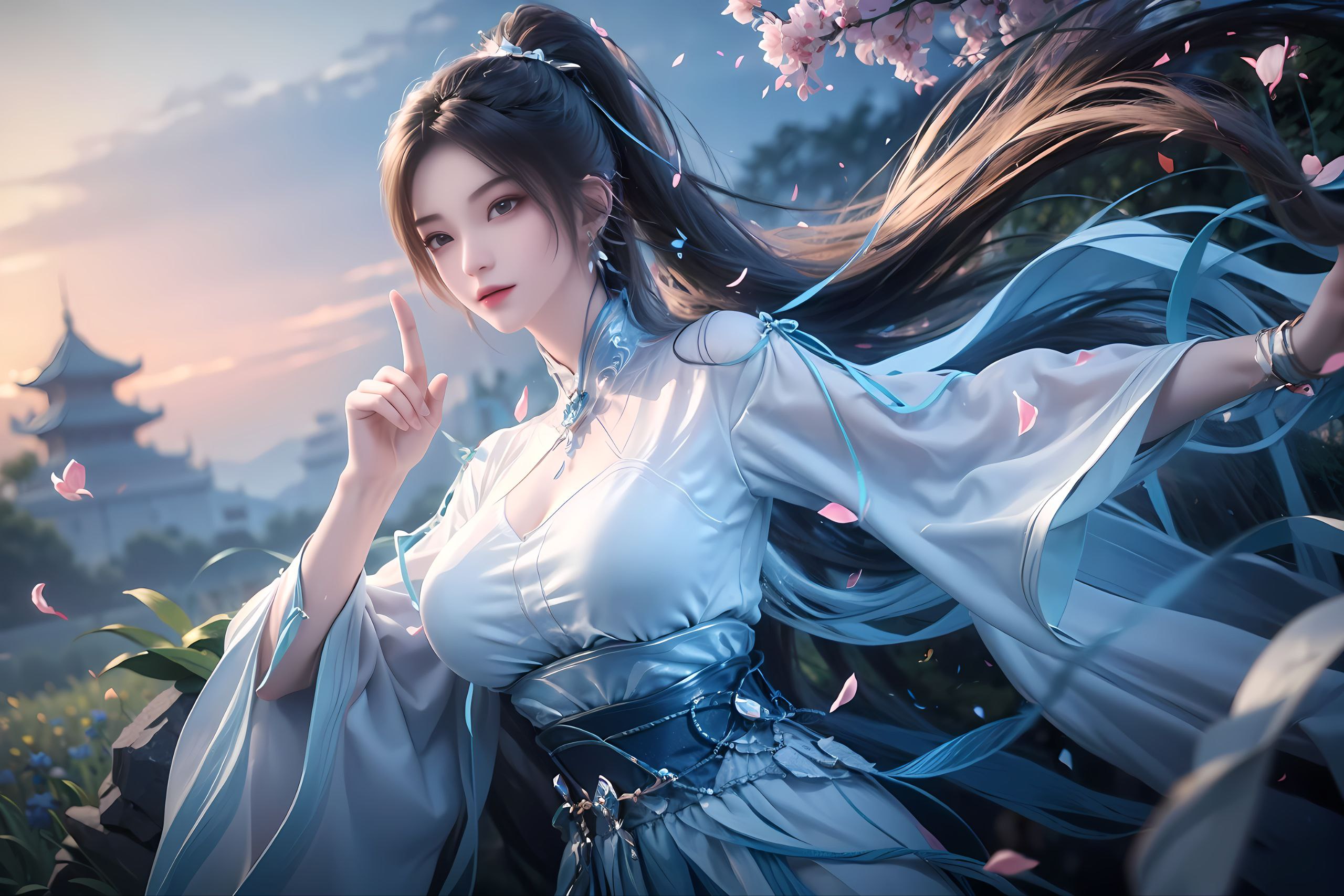 她的个人品